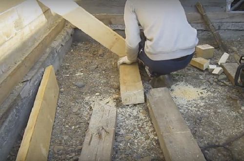 Как сделать деревянное крыльцо
