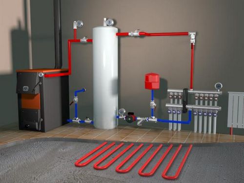 Двухтрубная система отопления частного дома: экономить материалы или топливо