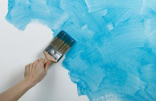 Как красить стены: видео-инструкция по монтажу своими руками, какой краской лучше, цена, фото