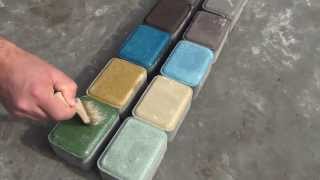 Краска для брусчатки: инструкция по применению своими руками, чем покрасить, видео и фото