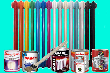 Краска для радиаторов: акриловые, масляные покрытия и другие, без запаха, какие лучше, видео и фото