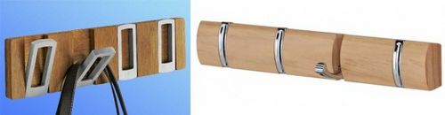 Настенные вешалки для прихожей, коридора: фото, деревянные, металлические, кованные