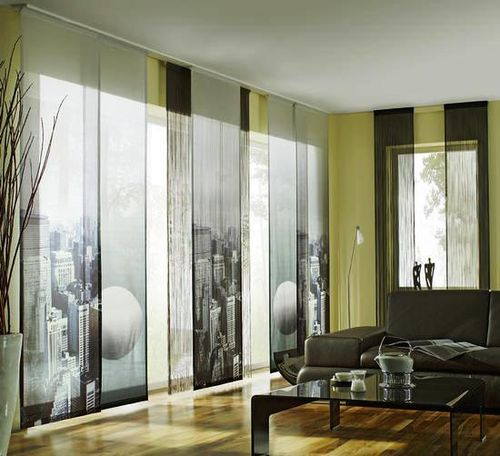 Дизайн штор для зала: кисея, изделия в стиле модерн и другие, видео и фото