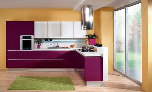 Яркий цвет стен на кухне: удачное решение в дизайне интерьера, выбираем между желтым, красным и оранжевым