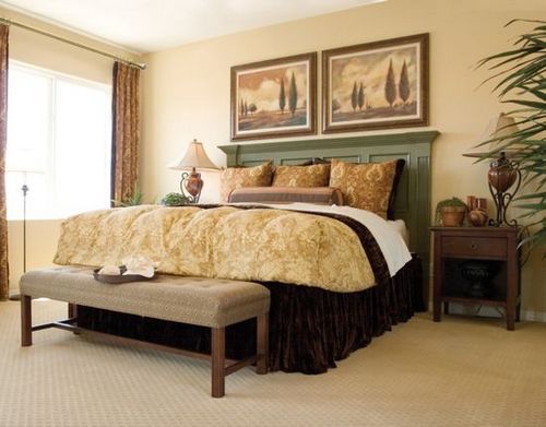 Оформление интерьера спальни: классический стиль и современный, фото удачного дизайна интерьера спальни, выбор мебели, обоев, штор, стиля для маленькой квартиры