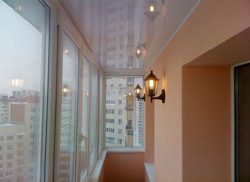 Освещение на балконе и лоджии, ФОТО ОСВЕЩЕНИЯ с помощью бра, светодиодной ленты, потолочных и точечных светильников, инструкция, как провести свет на балкон своими руками