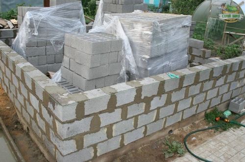 Баня из керамзитобетонных блоков своими руками: опыт строительства
