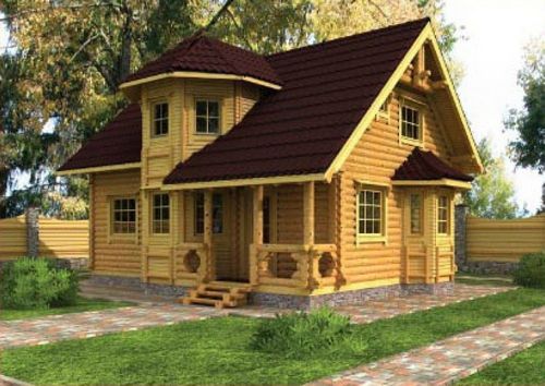 Дачные деревянные дома (10 фото): из бруса, строительство. Цена - ЭтотДом
