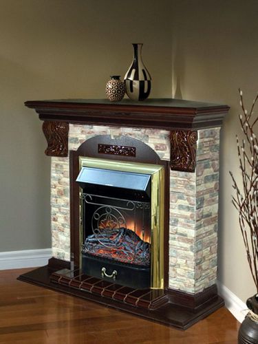 Декоративный камин (72 фото): самодельный новогодний из пенопласта для дома, флеш чертежи, огонь и как оформить