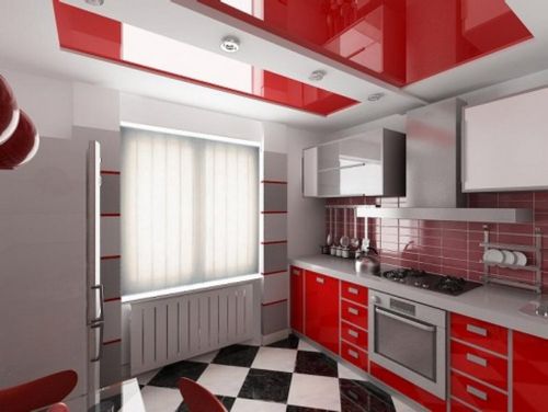 Дизайн натяжных потолков для кухни: идеи и рекомендации