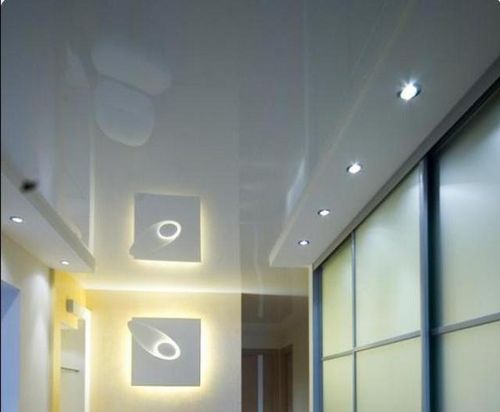 Дизайн потолка коридора в квартирах - различные варианты решения, фото