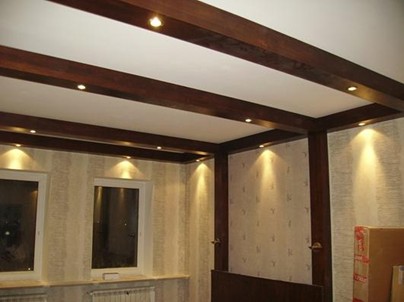Дизайн потолка с балками, потолочные балки в интерьере
