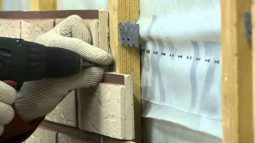 Фасадная плитка с металлическими креплениями - особенности, монтаж своими руками