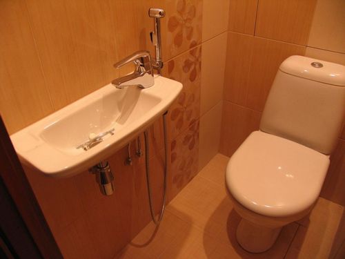 Гигиенический душ в туалете: фото, установка и подключение