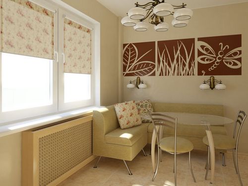 Интерьер кухни 12 кв м с диваном: оформление комнаты (фото и видео)