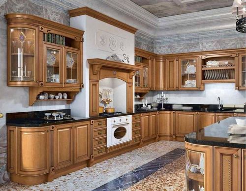 Итальянские фасады для кухни из массива: элитные, Италии, российские, дорогие, премиум класса, фото, видео