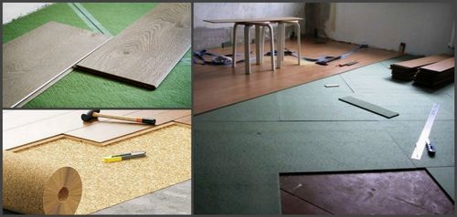 Как положить ламинат на неровный пол своими руками: деревянный/бетонный пол