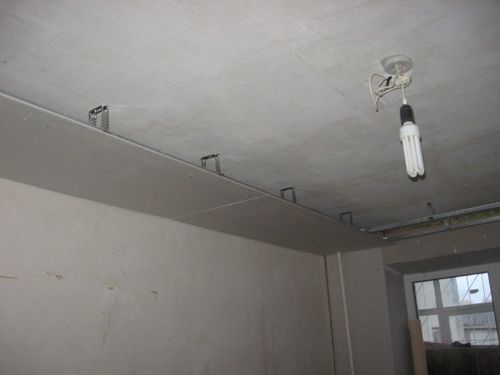 Как сделать двухуровневый потолок из гипсокартона: фото и видео инструкция
