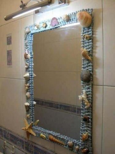 Как украсить зеркало: своими руками рама, как задекорировать ванную и обновить старое, декорирование с фото