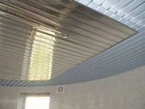 Металлический реечный потолок цена монтажа
