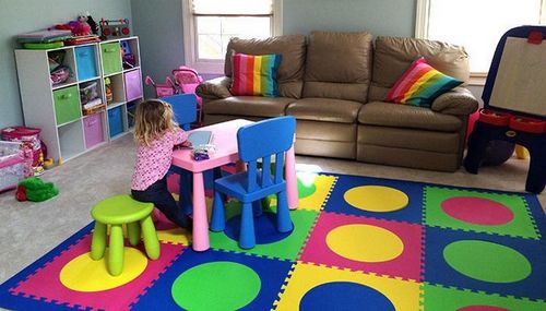 Мягкий пол для детских комнат: пазлы - виды, плюсы и минусы, состав, укладка, уход