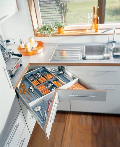 Наполнение для кухонных шкафов (78 фото): внутренний порядок на кухне, идеи