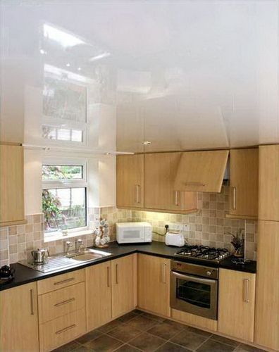 Натяжной потолок на кухне - отзывы и недостатки (75 фото): есть ли проблемы с сатиновым потолком