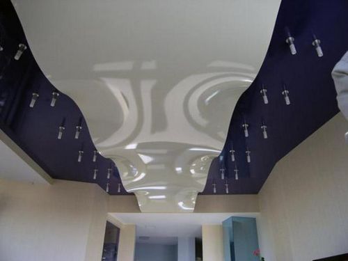 Натяжные потолки в квартире - плюсы и минусы, варианты дизайна