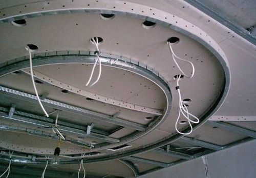 Подвесные потолки из гипсокартона своими руками с подсветкой видео