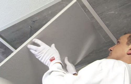 Потолок армстронг своими руками: фото, схема, видео инструция