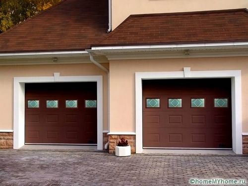 Секционные ворота в гараж: размеры и цены, монтаж своими руками