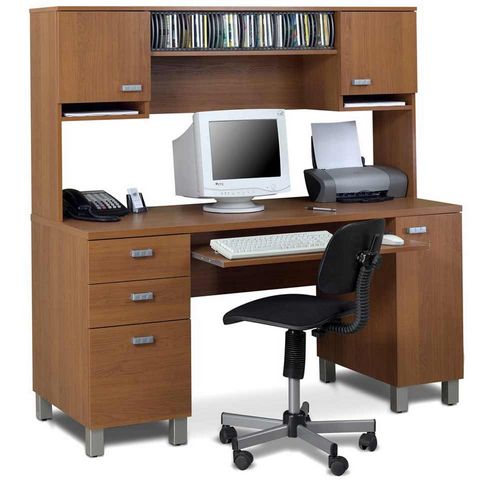Шкафы-столы (42 фото): рабочее место в виде трансформера с откидным или выдвижным секретером внутри