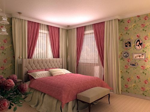 Шторы в стиле «прованс» (72 фото): варианты в интерьере для спальни и гостиной, занавески для кухни