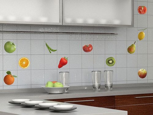 Стены в кухне: дизайн и материалы для оформления (фото и видео)