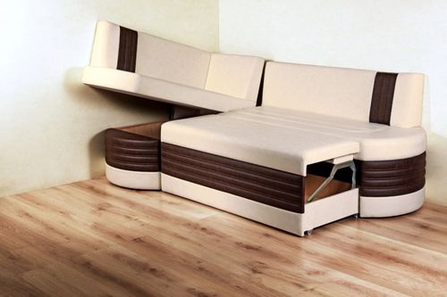 Угловой диван на кухню со спальным местом (77 фото): кухонный уголок-диванчик