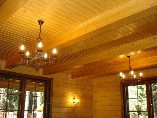 Утепление потолка в деревянном доме. Как сделать потолок в деревянном доме своими руками, фото 