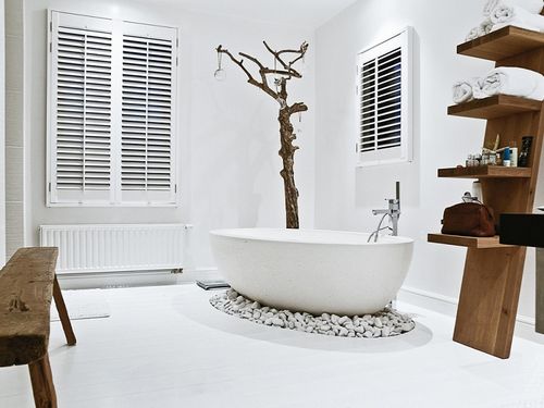 Ванная в скандинавском стиле - простор и свежесть - Обустрой дом