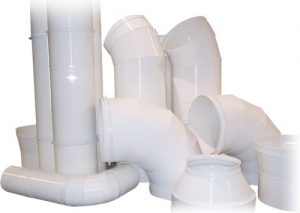 Вентиляционные пластиковые трубы для вытяжки