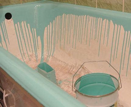 Восстановление ванны жидким акрилом: новая эмаль своими руками